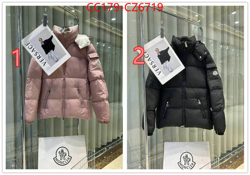 Down jacket Women-Moncler top quality replica ID: CZ6719 $: 179USD