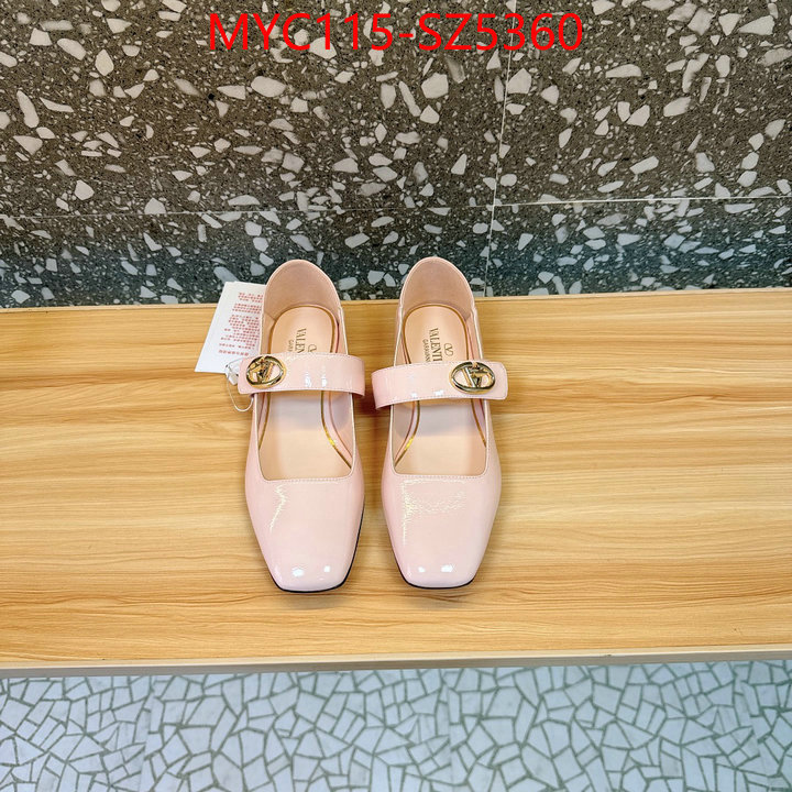 Women Shoes-Valentino aaaaa+ replica ID: SZ5360 $: 115USD