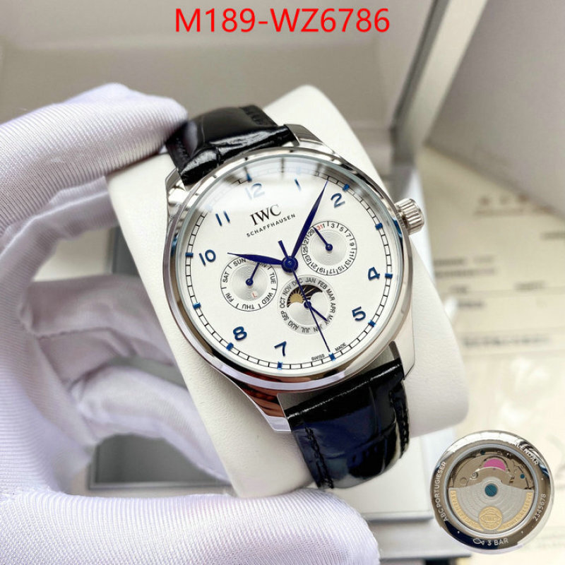 Watch(4A)-IWC fake ID: WZ6786 $: 189USD