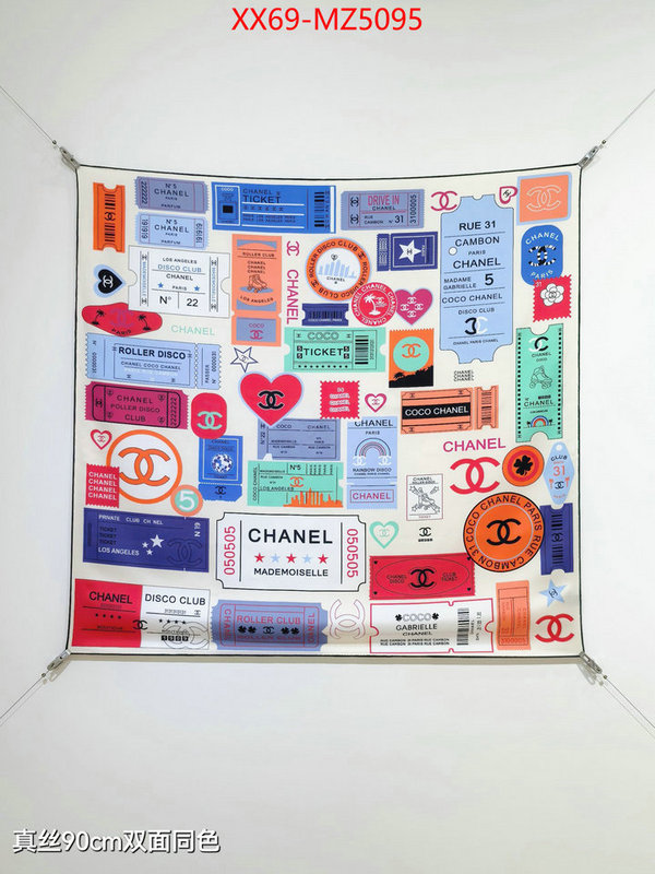 Scarf-Chanel fake aaaaa ID: MZ5095 $: 69USD
