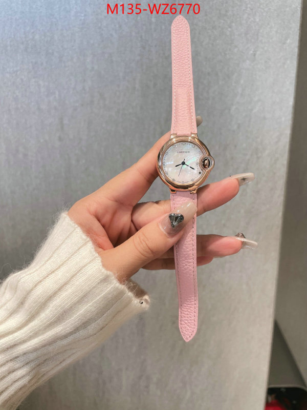 Watch(4A)-Cartier top quality designer replica ID: WZ6770 $: 135USD
