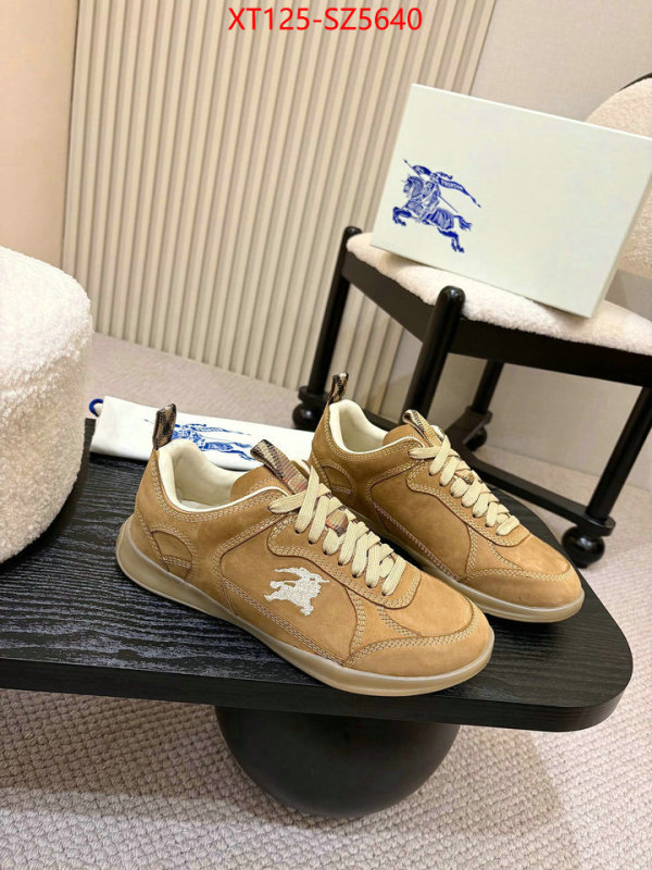 Men Shoes-Burberry 2024 aaaaa replica customize ID: SZ5641 $: 125USD