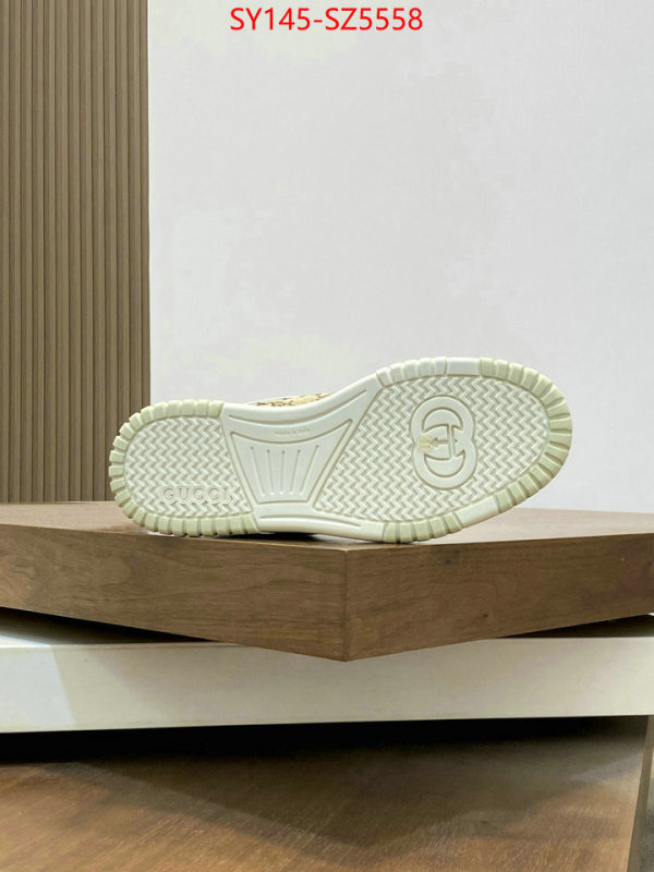 Men Shoes-Gucci what is a 1:1 replica ID: SZ5558 $: 145USD
