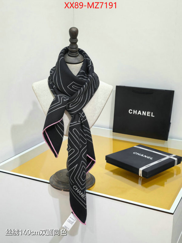Scarf-Chanel where could you find a great quality designer ID: MZ7191 $: 89USD