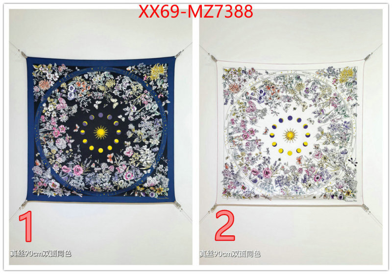 Scarf-Dior best quality replica ID: MZ7388 $: 69USD