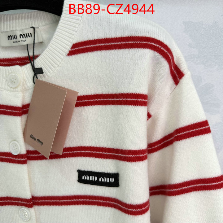 Clothing-MIU MIU styles & where to buy ID: CZ4944 $: 89USD