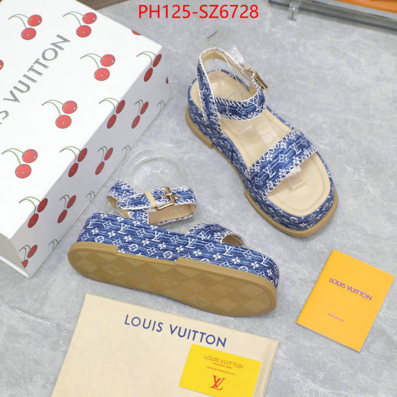 Women Shoes-LV wholesale designer shop ID: SZ6728 $: 125USD