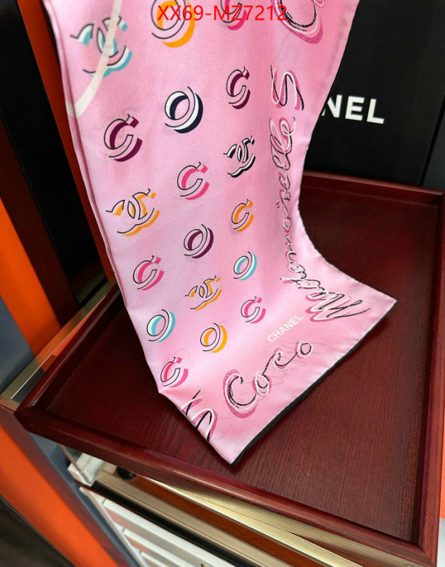Scarf-Chanel buy high-quality fake ID: MZ7212 $: 69USD