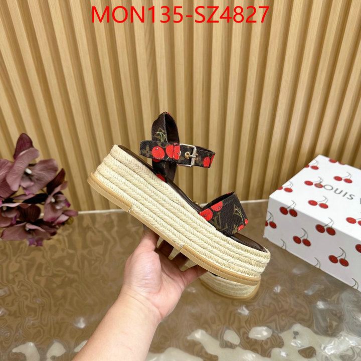Women Shoes-LV luxury shop ID: SZ4827 $: 135USD