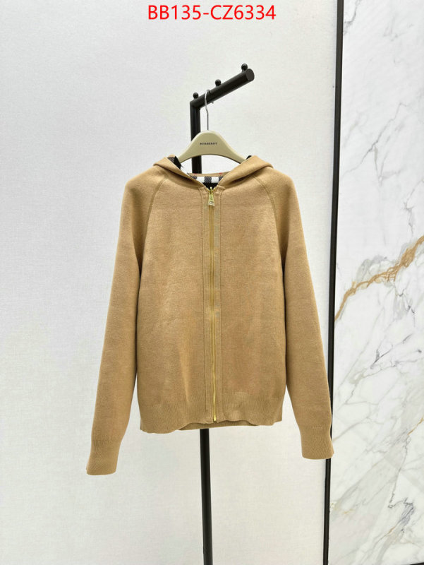 Clothing-Burberry are you looking for ID: CZ6334 $: 135USD