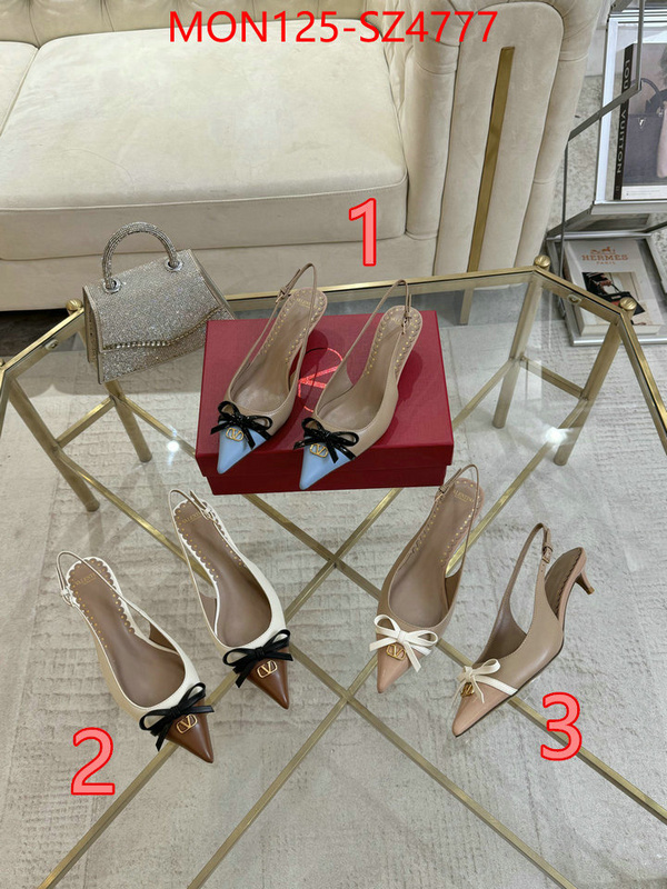 Women Shoes-Valentino high quality 1:1 replica ID: SZ4777 $: 125USD