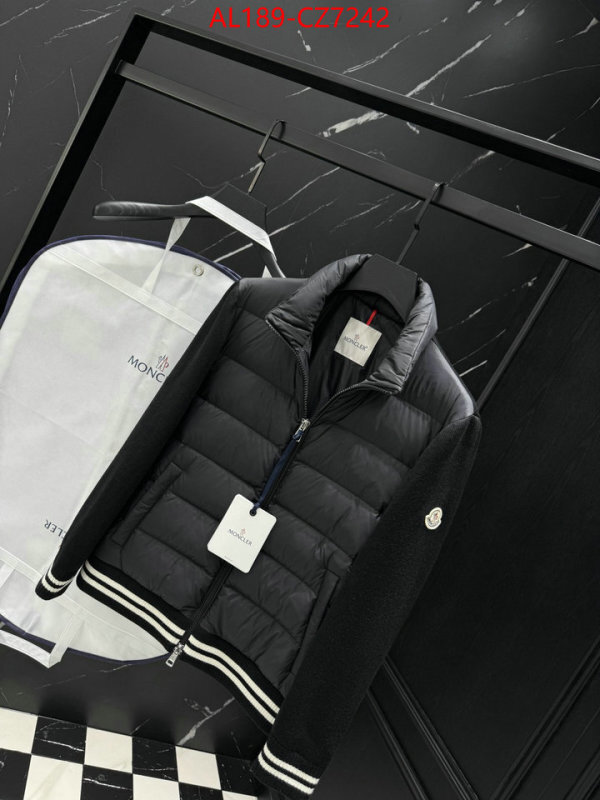 Down jacket Men-Moncler the best designer ID: CZ7242 $: 189USD