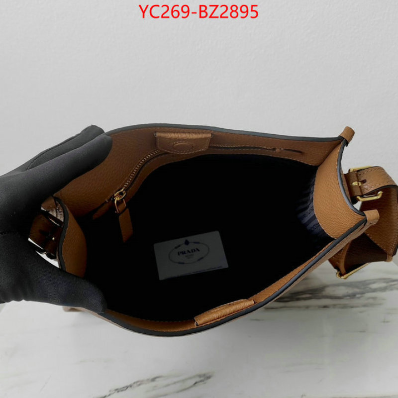 Prada Bags(TOP)-Crossbody- practical and versatile replica designer ID: BZ2895 $: 269USD,