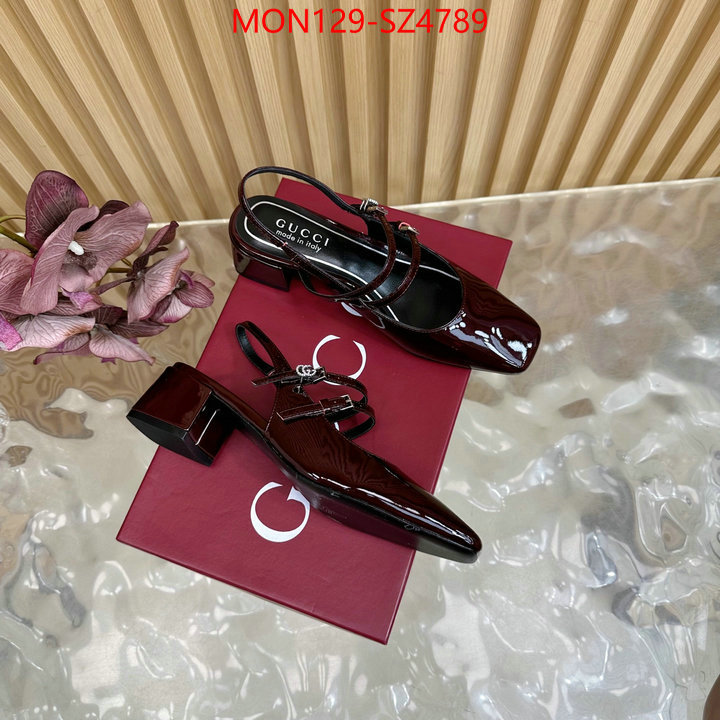 Women Shoes-Gucci top quality designer replica ID: SZ4789 $: 129USD