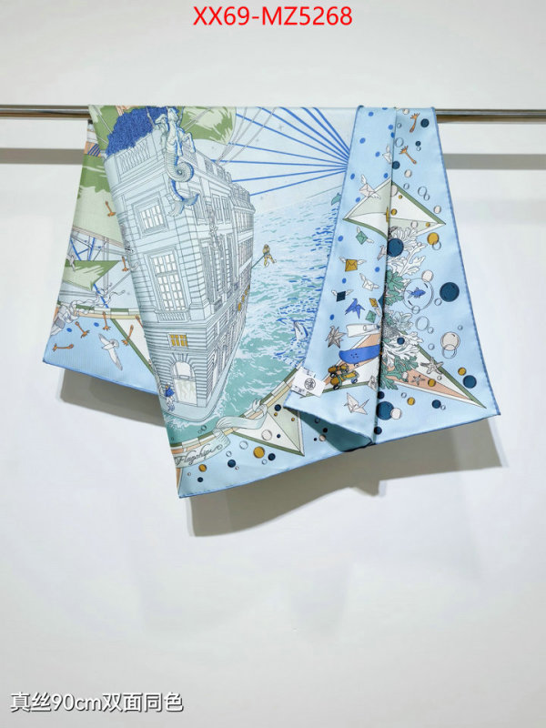 Scarf-Hermes designer fake ID: MZ5268 $: 69USD