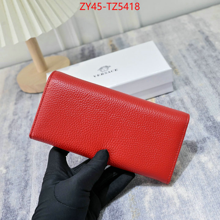 Versace Bags(4A)-Wallet replica 2024 perfect luxury ID: TZ5418 $: 45USD,