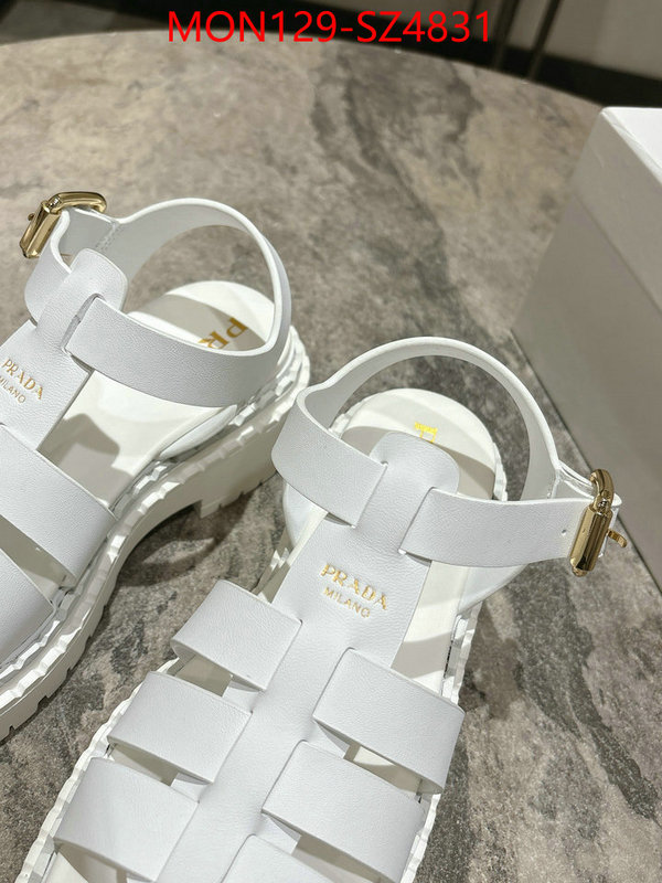 Women Shoes-Prada highest quality replica ID: SZ4831 $: 129USD