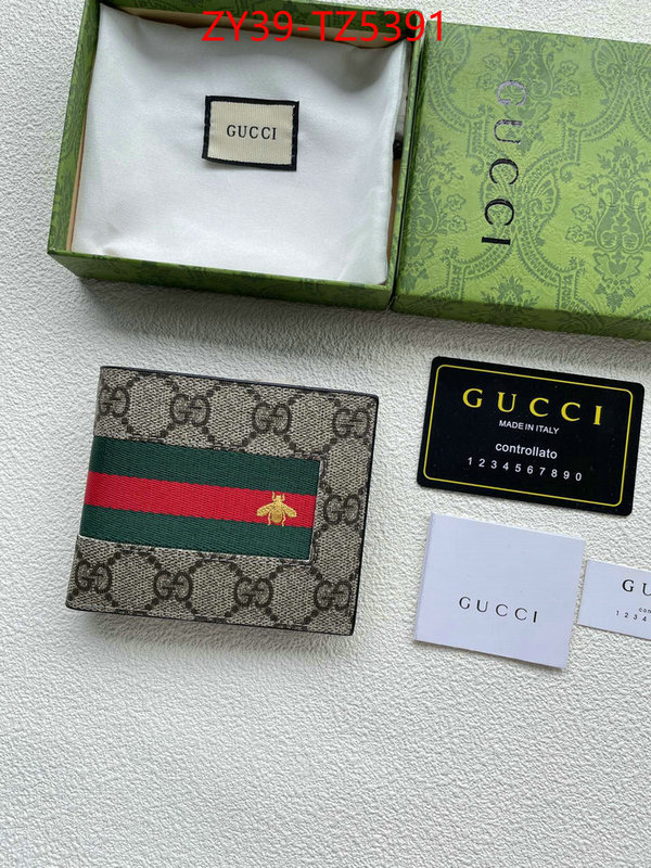 Gucci Bags(4A)-Wallet- top grade ID: TZ5391 $: 39USD,