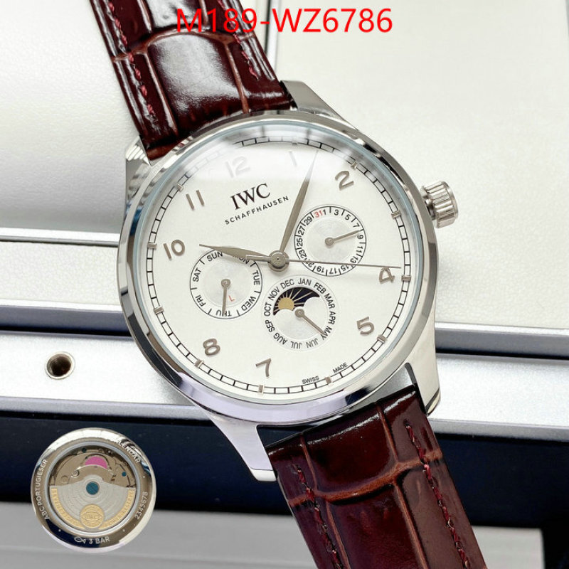 Watch(4A)-IWC fake ID: WZ6786 $: 189USD