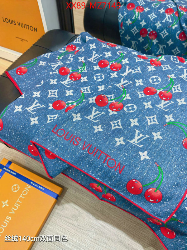 Scarf-LV designer replica ID: MZ7149 $: 89USD