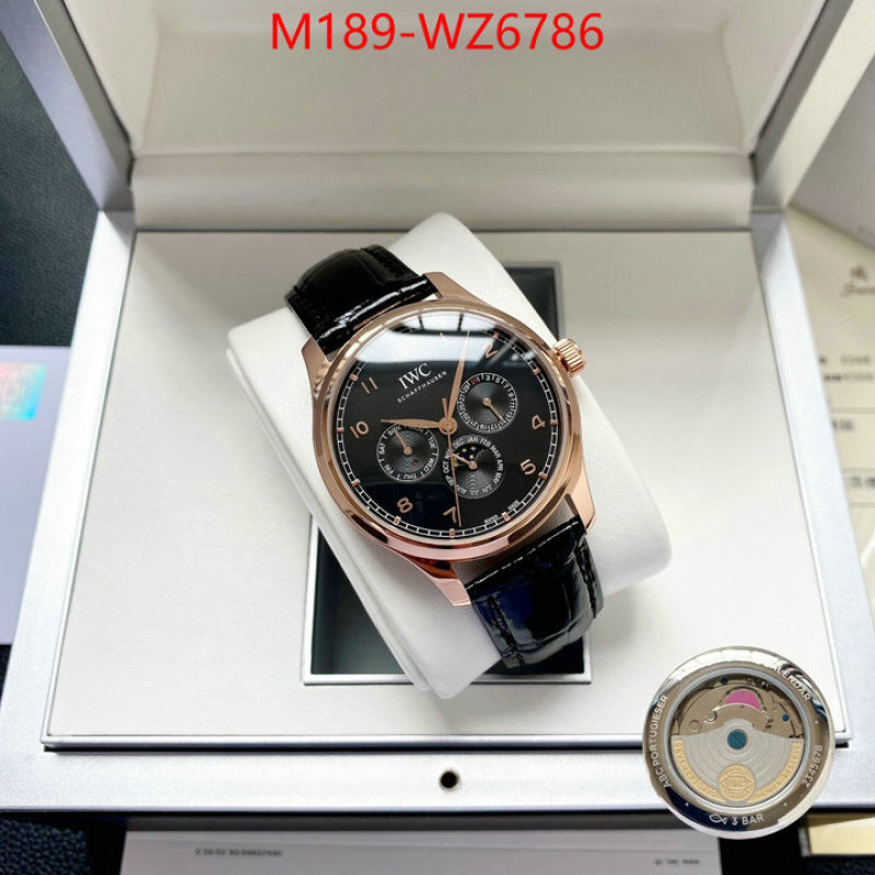Watch(4A)-IWC fake ID: WZ6786 $: 189USD