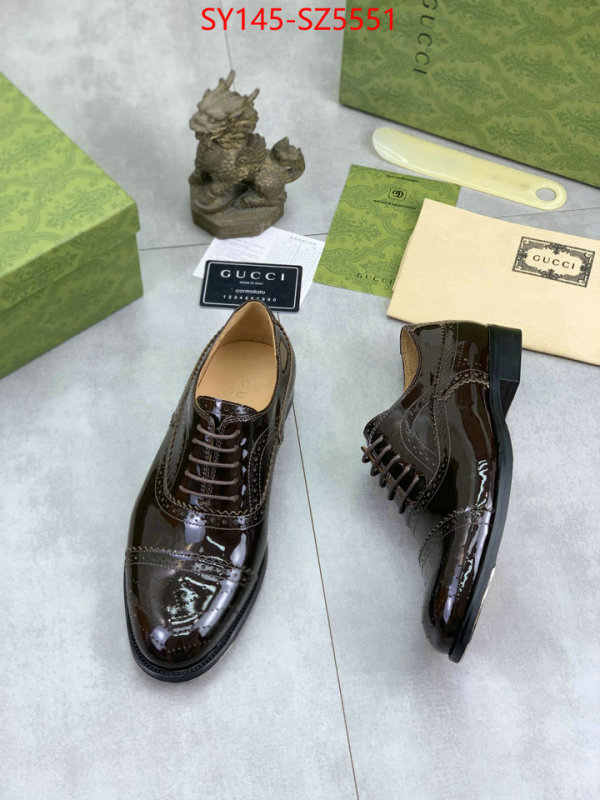 Men Shoes-Gucci best wholesale replica ID: SZ5551 $: 145USD