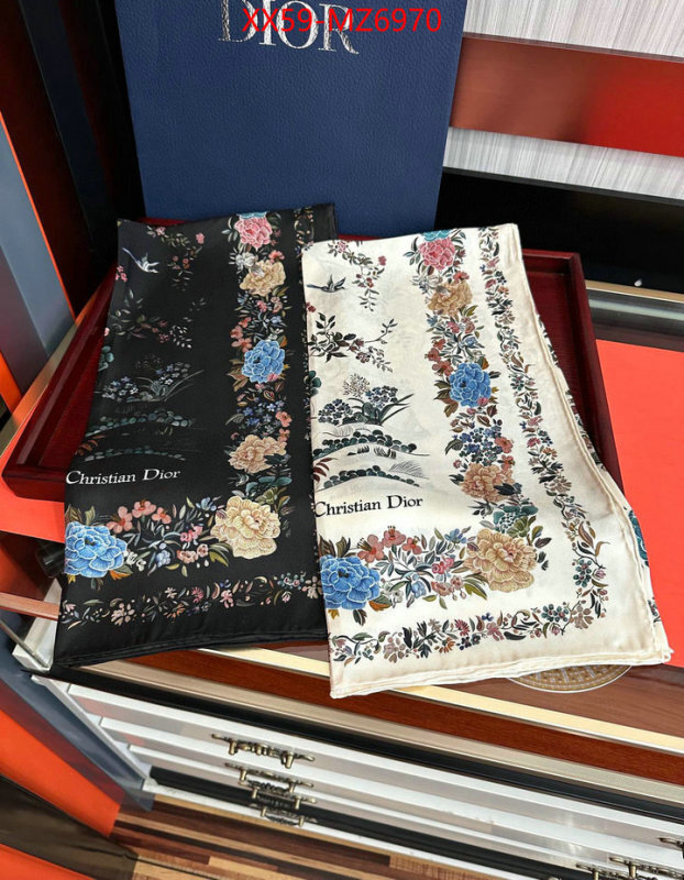 Scarf-Dior designer fake ID: MZ6970 $: 59USD