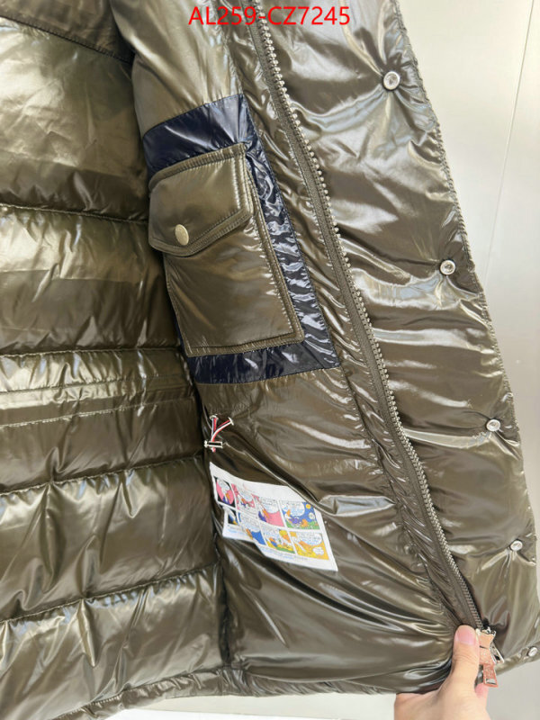 Down jacket Men-Moncler top quality fake ID: CZ7245 $: 259USD