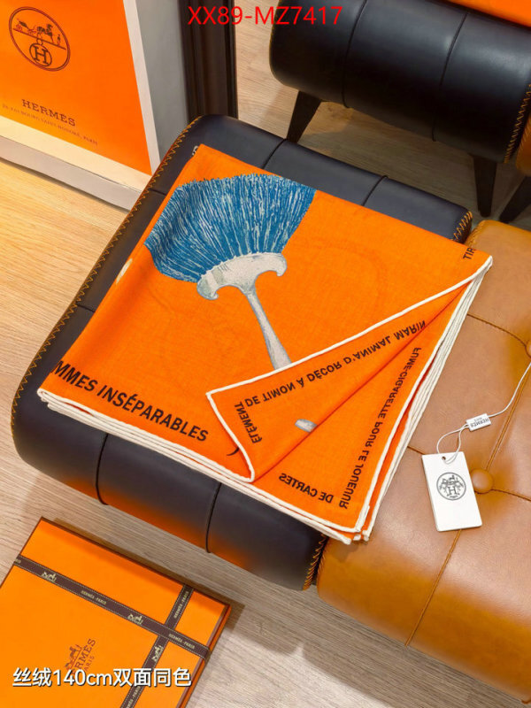 Scarf-Hermes what's the best to buy replica ID: MZ7417 $: 89USD