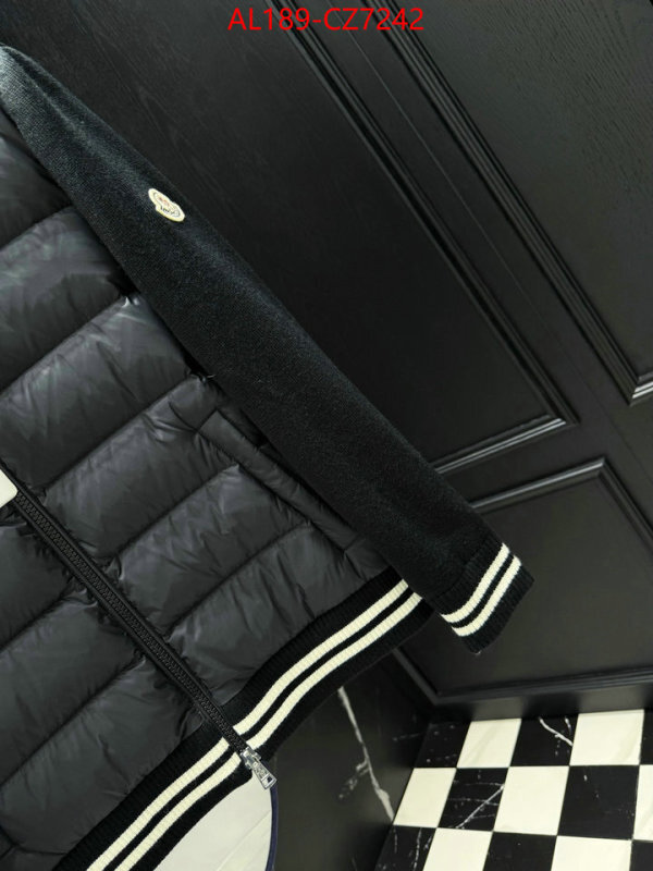 Down jacket Men-Moncler the best designer ID: CZ7242 $: 189USD
