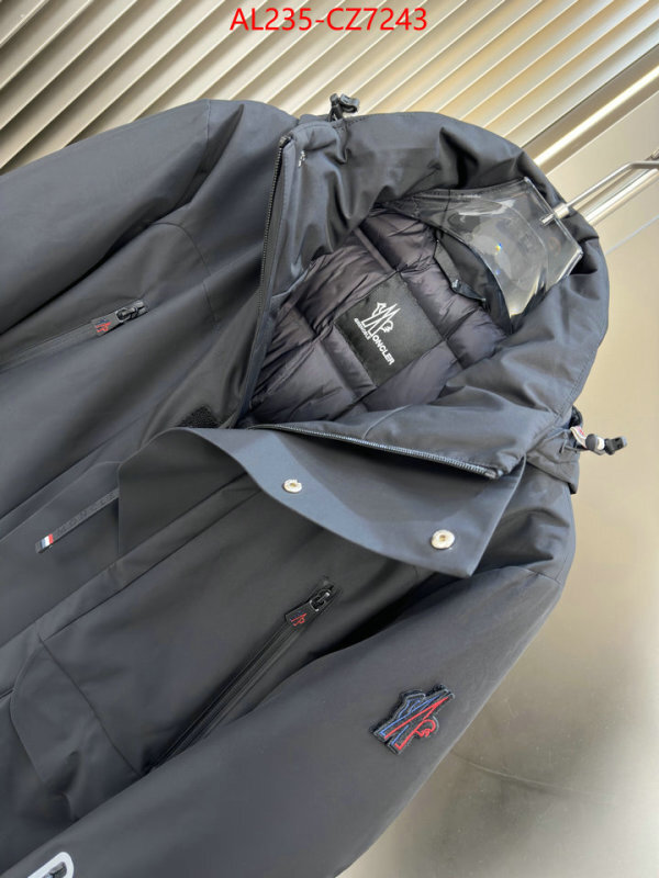 Down jacket Men-Moncler aaaaa ID: CZ7243 $: 235USD