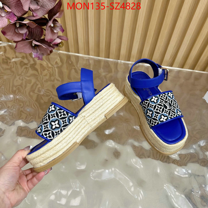Women Shoes-LV wholesale replica shop ID: SZ4828 $: 135USD