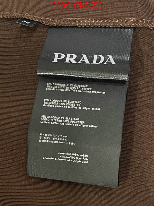 Clothing-Prada where could you find a great quality designer ID: CK6659 $: 99USD