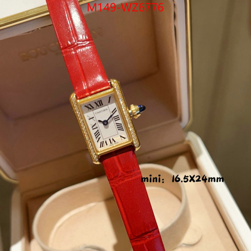 Watch(4A)-Cartier customize best quality replica ID: WZ6776 $: 149USD