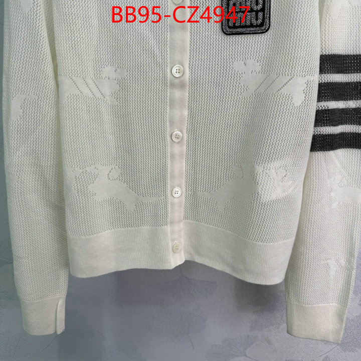 Clothing-MIU MIU we provide top cheap aaaaa ID: CZ4947 $: 95USD