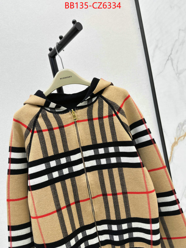 Clothing-Burberry are you looking for ID: CZ6334 $: 135USD