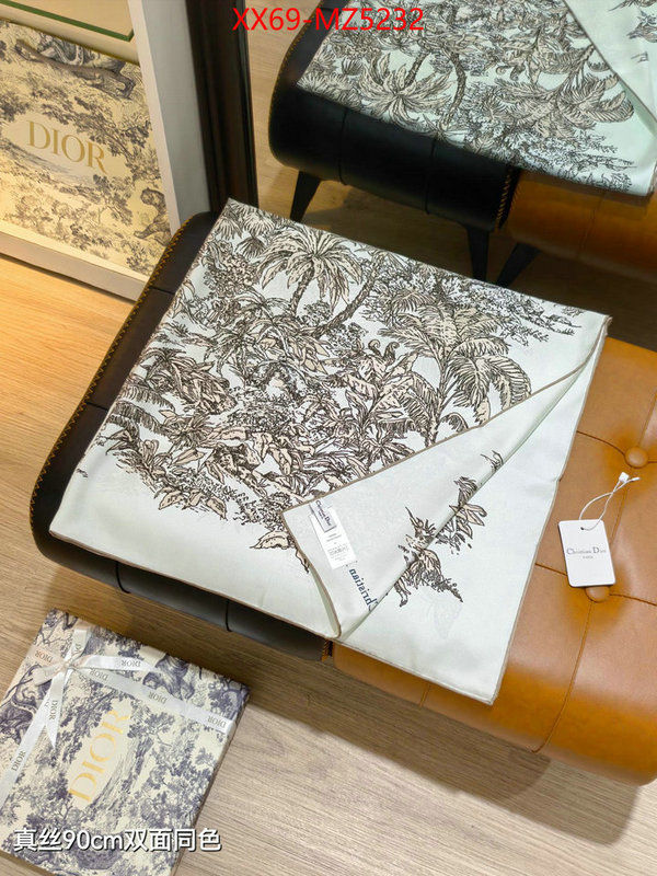 Scarf-Dior best designer replica ID: MZ5232 $: 69USD