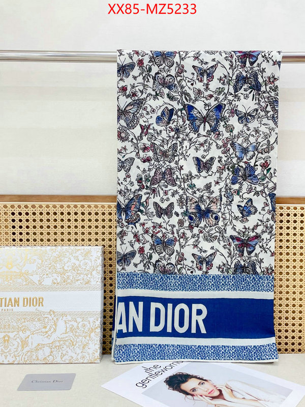 Scarf-Dior cheap wholesale ID: MZ5233 $: 85USD