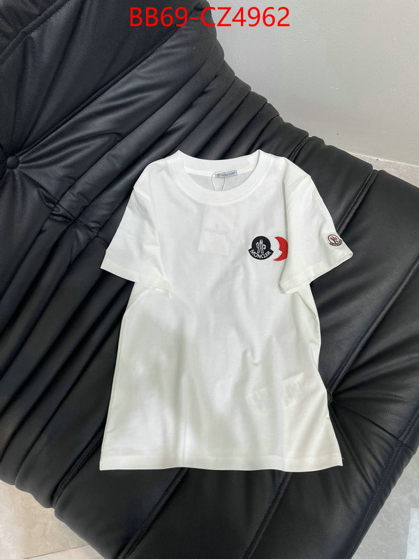 Clothing-Moncler luxury fashion replica designers ID: CZ4962 $: 69USD