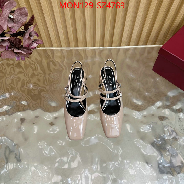 Women Shoes-Gucci top quality designer replica ID: SZ4789 $: 129USD