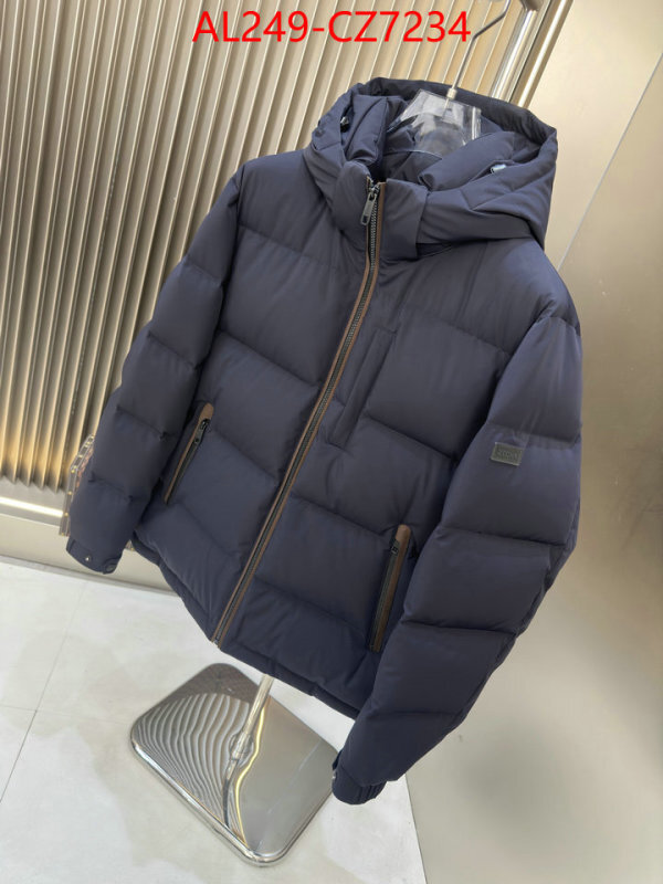 Down jacket Men-Zegna wholesale sale ID: CZ7234 $: 249USD