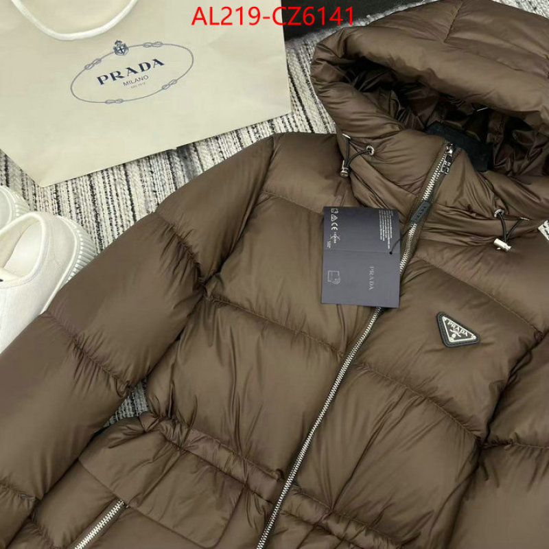 Down jacket Women-Prada best site for replica ID: CZ6141 $: 219USD