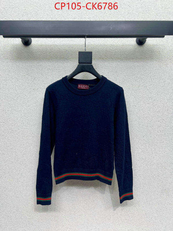 Clothing-Gucci wholesale replica shop ID: CK6786 $: 105USD