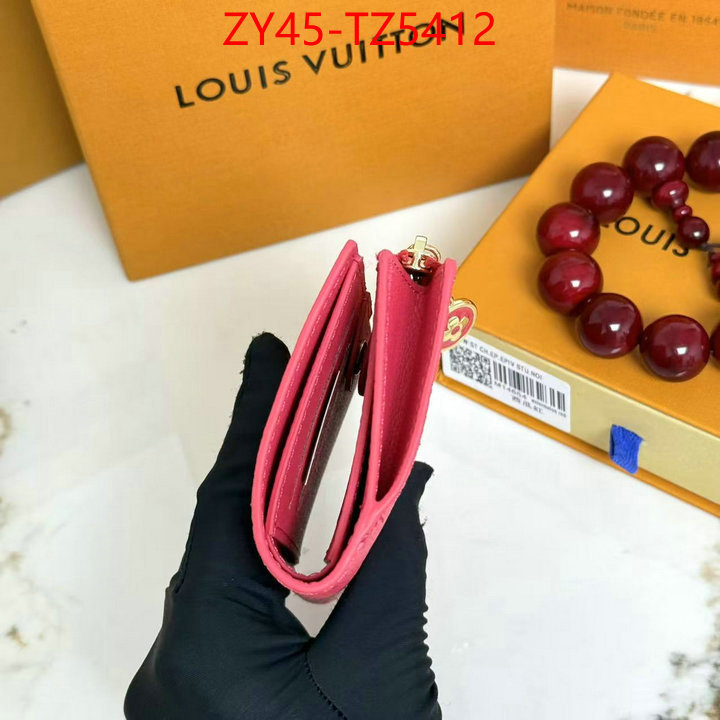 LV Bags(4A)-Wallet top sale ID: TZ5412 $: 45USD,