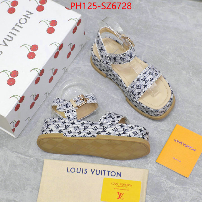 Women Shoes-LV wholesale designer shop ID: SZ6728 $: 125USD