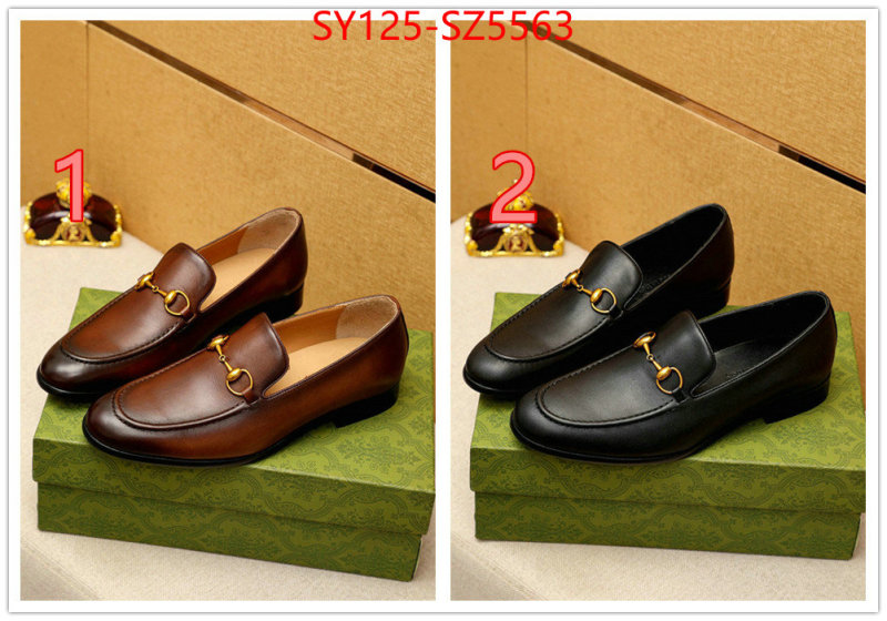 Men Shoes-Gucci designer 7 star replica ID: SZ5563 $: 125USD