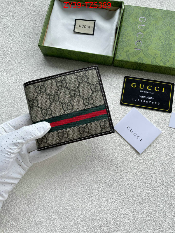 Gucci Bags(4A)-Wallet- best capucines replica ID: TZ5389 $: 39USD,