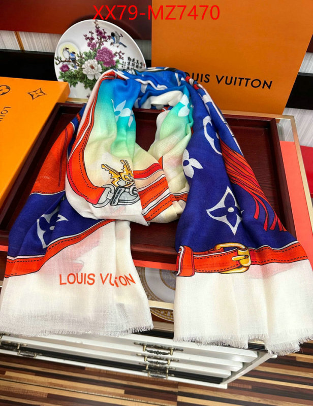 Scarf-LV fake high quality ID: MZ7470 $: 79USD