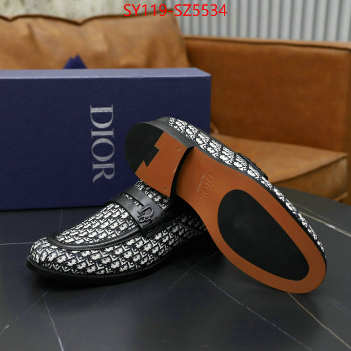 Men shoes-Dior wholesale replica shop ID: SZ5534 $: 119USD