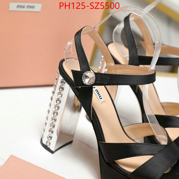 Women Shoes-Miu Miu wholesale designer shop ID: SZ5500 $: 125USD